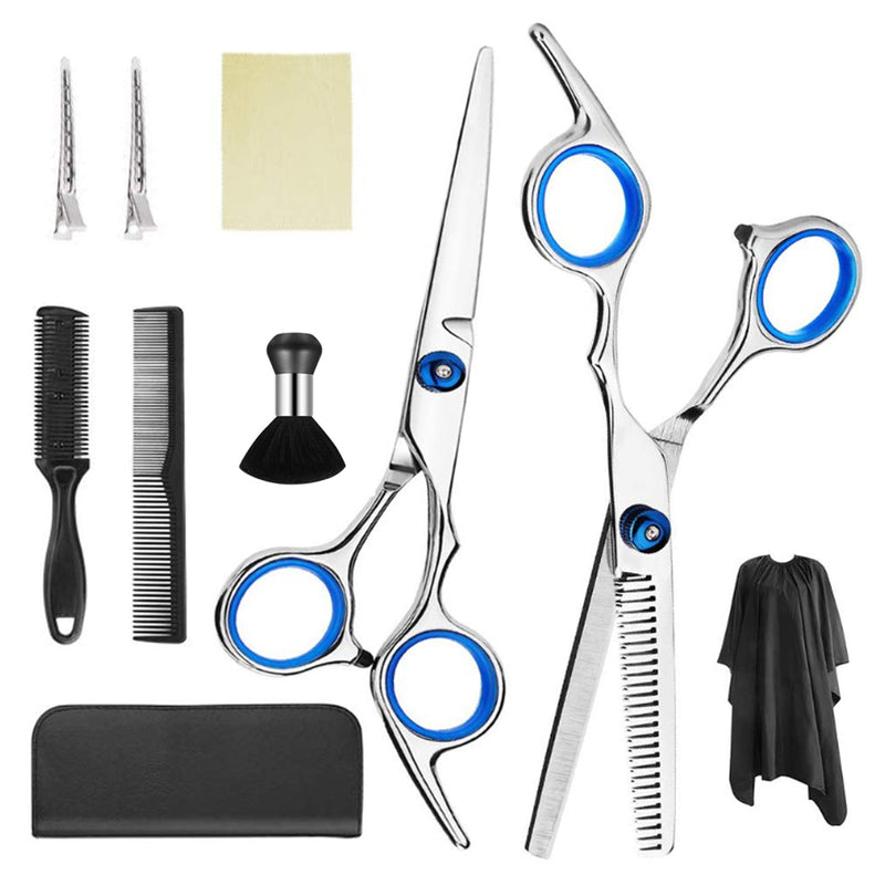Hair Cutting Scissors Kit Hairdressing Barber Set, Thinning Shears/Hai –  Luckyfine