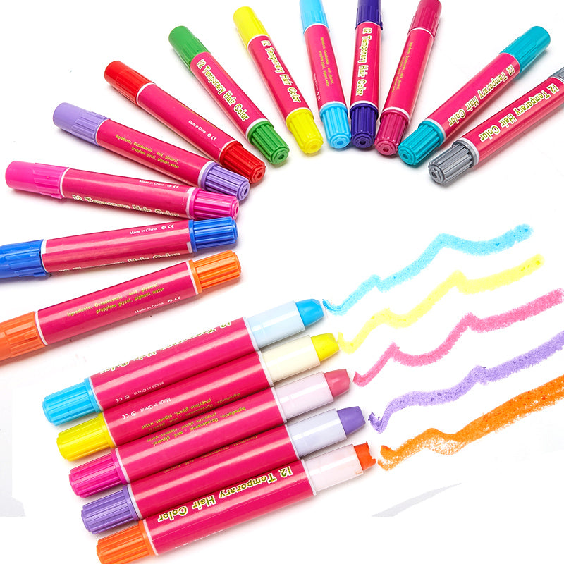 kids hair chalk marker pen washable
